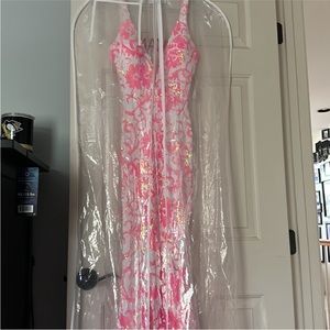 Jovani 08257 size 0. Worn once.